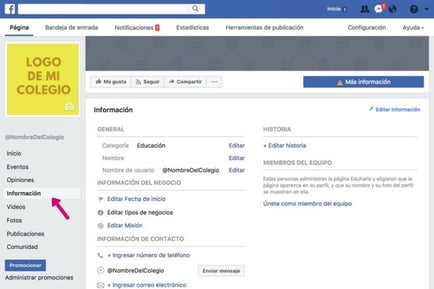 facebook-para-colegios