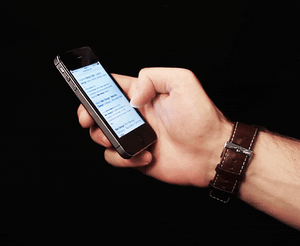 Sitio web en movil