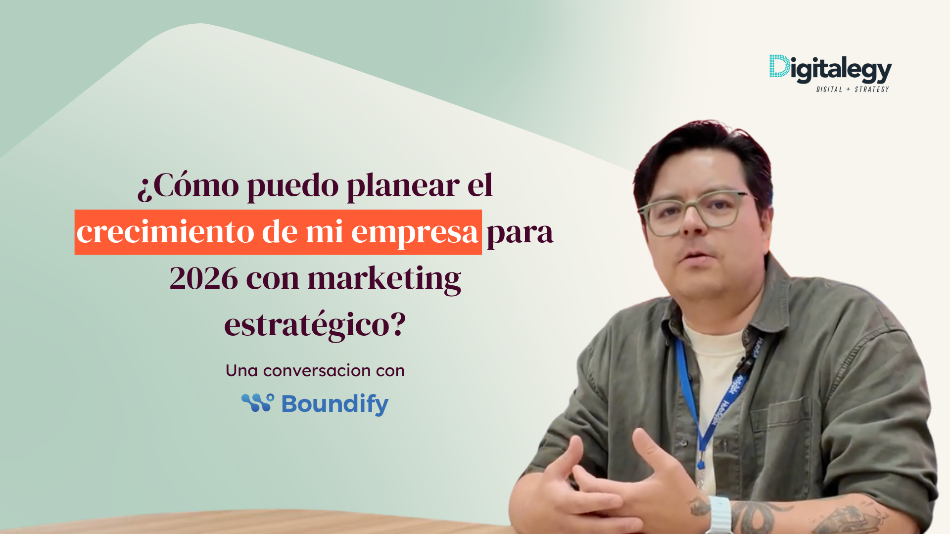 ¿Cómo puedo planear el   crecimiento de mi empresa para 2026 con marketing estratégico?