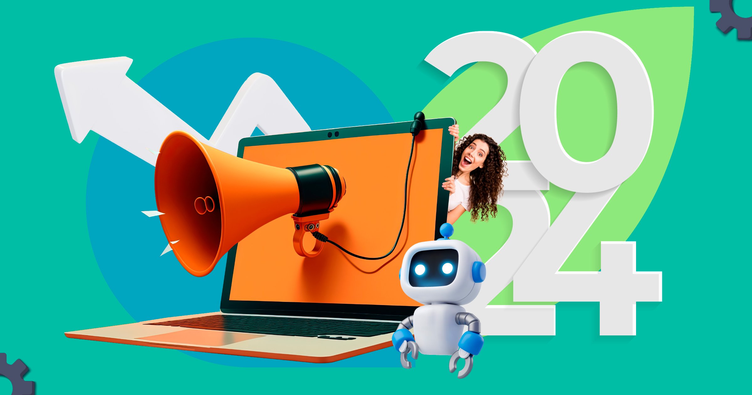 Inteligencia Artificial en ventas y marketing para 2024