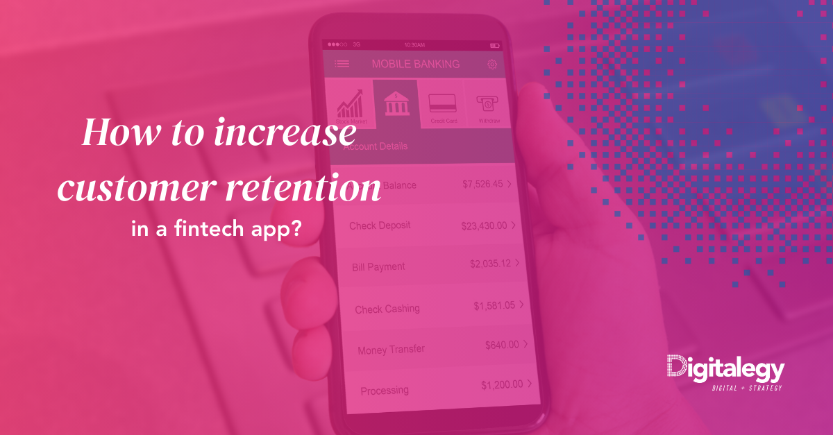 How to increase customer retention in a finance app?