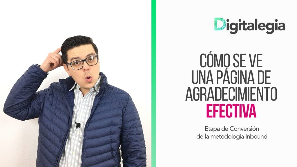 [VIDEO] CÓMO SE VE UNA PÁGINA DE AGRADECIMIENTO EFECTIVA